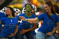 Brazil World Cup opening ceremony Arena de Sao Paulo