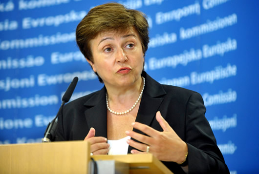 Madam Kristalina Georgieva – European Union (EU) Commissioner for International Cooperation