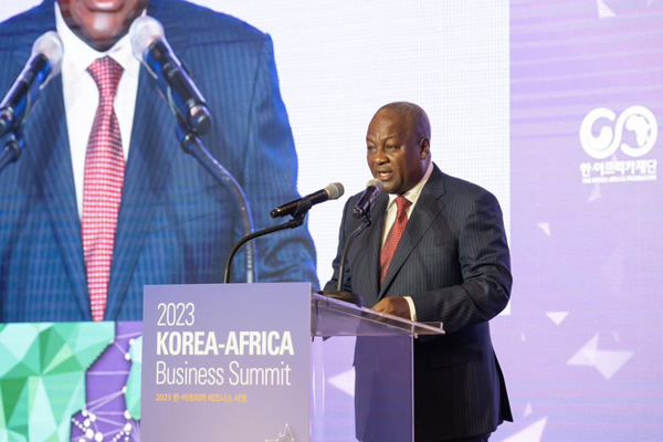 Mahama Advocates Stronger Ties With Korea
