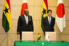 President Mahama visits Japan