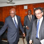 Veep Confers With President Quattara