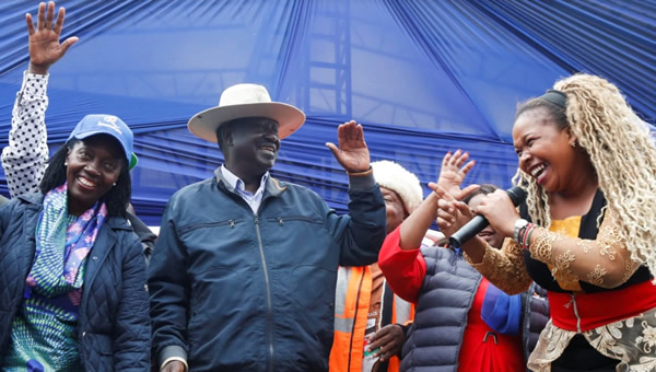 Opposition Leader Odinga Ahead in Kenya’s Presidential Race, Results Show