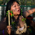 South African women call purple protest over gender violence