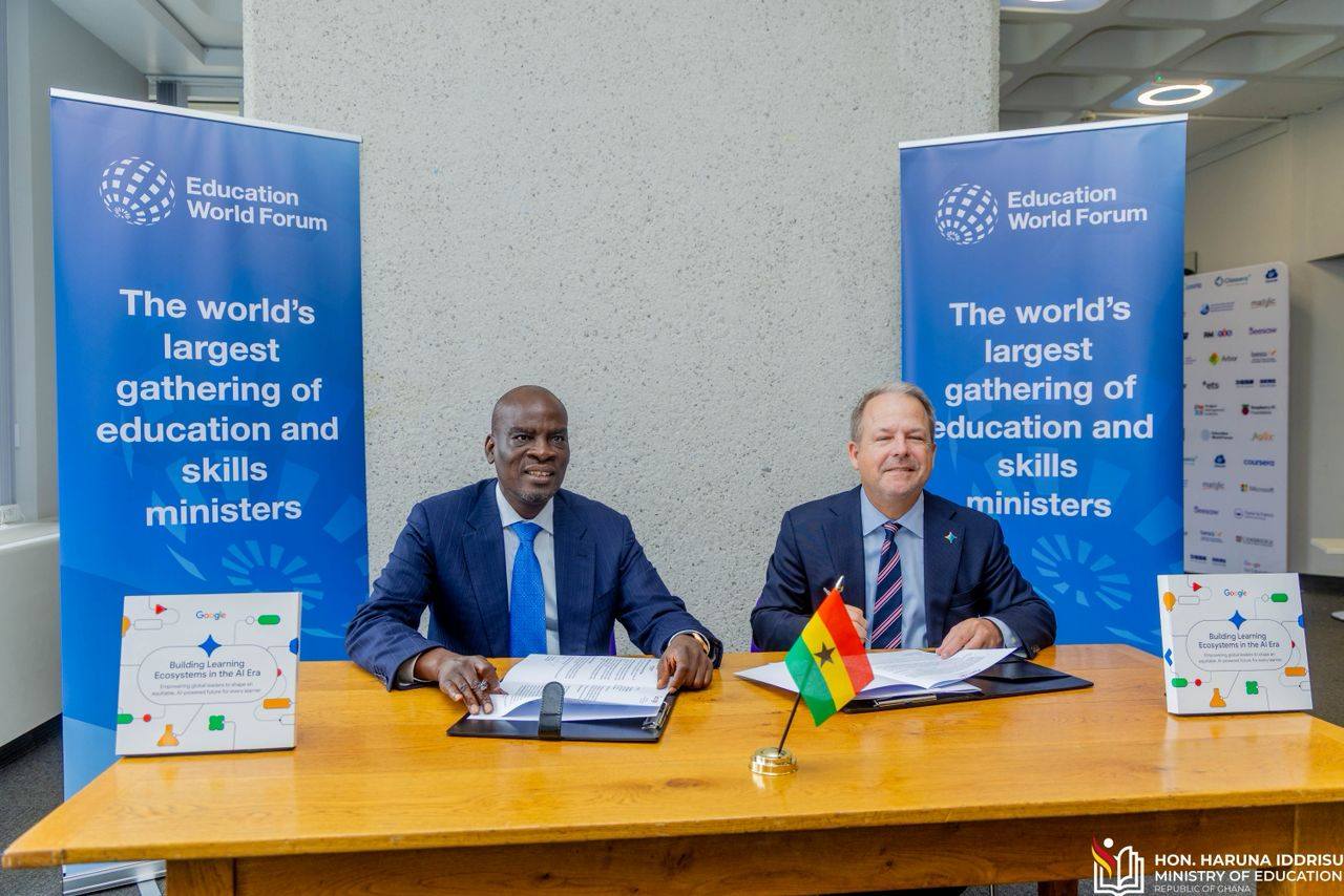 Google for Education signs MoU with Ghana to integrate AI in education ...